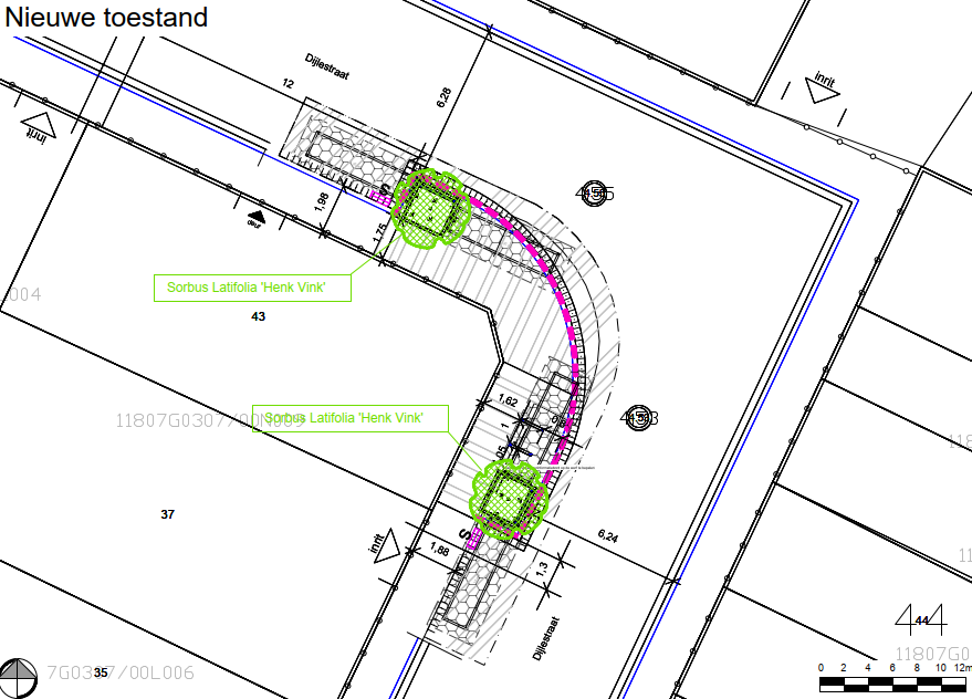 Grondplan Dijlestraat